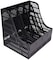 Generic Desktop File Organizer, Desk Organizer Office Organizers Document Organizer Box Paper Tray Organiser Vertical File Holder(Black)