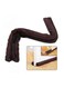 Generic 2-Piece Twin Door And Window Draft Dodger Guard Stopper Brown
