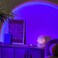 Sunset Projector Lamp Rainbow Atmosphere LED Night Light for Home Bedroom Coffee Shop Background Wall Decoration