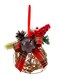Christmas Rattan Ball 15cm