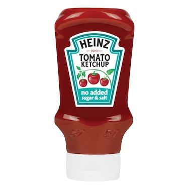 Heinz No Added Sugar And Salt Tomato Ketchup 400ml