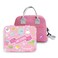 Eazy Kids Bento Box wt Insulated Lunch Bag &amp; Cutter Set - Combo - Girl Power Pink