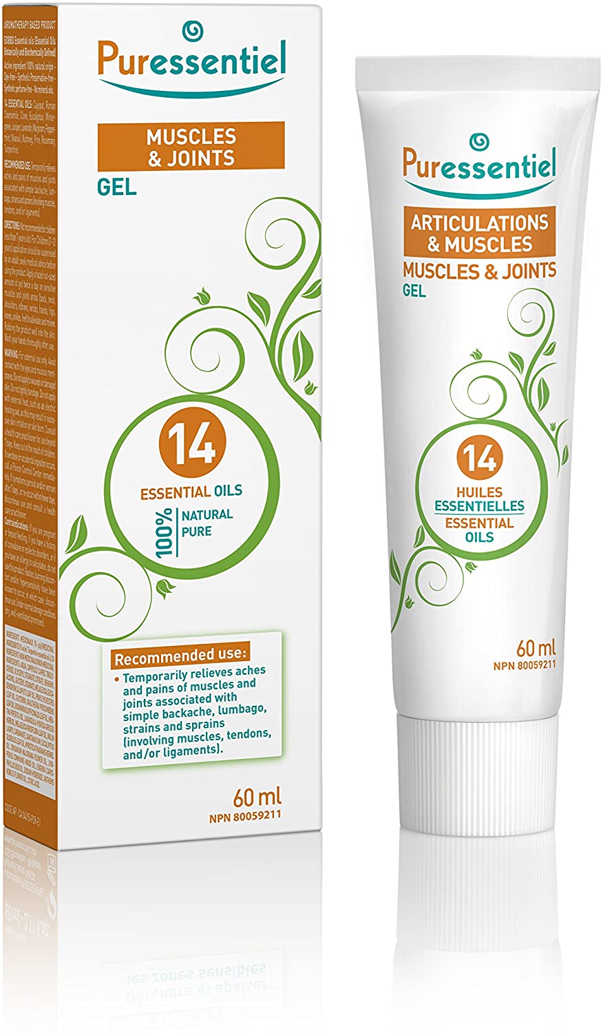 Puressentiel Muscles &amp; Joints Gel 14 Oils 60ml