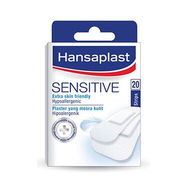 Hansaplast Sensitive Hypoallergenic Strips 20 Pieces