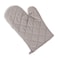 ZENHOME Microwave Oven Glove Insulated Kitchen Tool Baking Gloves Cotton Heat Resistant Non-slip Mitten - Grey