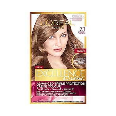 Loreal Paris Excellence Hair Color 7.1 Ash Blonde
