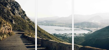 Buy The Wall Art 3-Piece Framed Canvas Formentor Pollenca Landscape ...