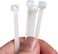 AL ARQAM Zip Ties, 100 Pcs 2.5x100 MM Cable Tie, Adjustable Durable Self-locking Nylon Zip Cable Ties for Home Office Garage Workshop