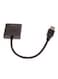Generic USB 3.0 To VGA Video Graphic Card Display External Cable Adapter, Black