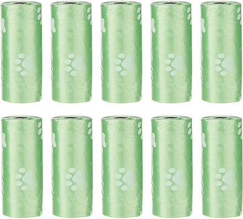Generic 150 Pieces Pet Dog Waste Bag Poop Bags 10 Rolls