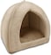 Best Pet SuppliesPet Tent-Soft Bed for Dog &amp; Cat by Best Pet Supplies, Inc., Inc. - Tan, 19" x H: 19"
