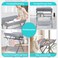 Teknum 4-in-1 Diaper Changing Table Organizer - Grey