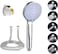 Shower Head Set - 5 Spray Settings - Handheld Showerhead with Stainless Steel Shower Hose - Shower Bracket - High-Pressure Shower Head- Useful for Hair fall, Pet and SPA