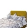 In House Lamar Velvet Bed Frame - Single - 200x100 cm - Gold
