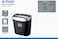 Maxi Cross Cut Shredder 060C 6 Sheets, Black