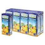 Buy Lacnor Essentials Fruit Cocktail Juice 180ml Pack of 8 in UAE