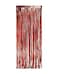 Creative Converting- Foil Door Curtains  Red< >8ft X 3ft< >Red< >