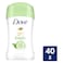 Dove Go Fresh Women'S Antiperspirant Deodorant Stick With 48Hr Protection Cucumber &amp; Green Tea Alcohol Free Antiperspirant With &frac14; Moisturising Cream 40g