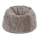 In House Kempes Fur Bean Bag Chair - Small - Beige