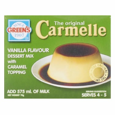 Greens Carmelle Vanilla Dessert Mix Pudding 70g