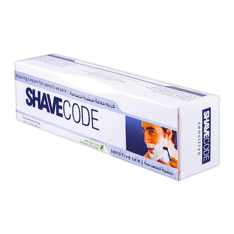Shave Code Shaving Cream For Sensitive Skin - 90 Ml