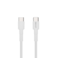 Levore charging Cable TPE Type-C to Type-C 1 M Plastic - White