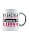 muGGyz I Will Stab You Printed Ceramic Coffee Mug White