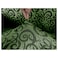 Jacquard Fabric Stretchable One Seater Sofa Cover Olive Green