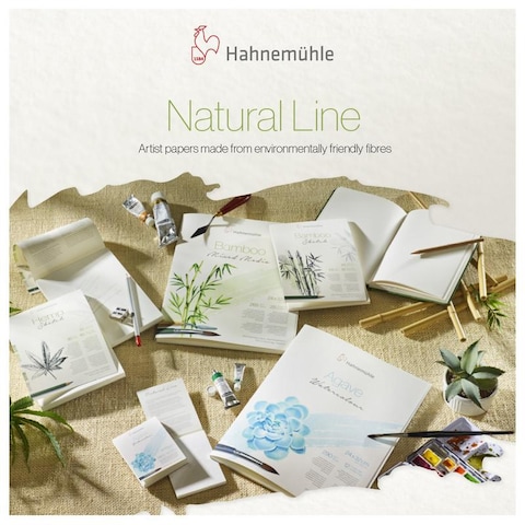Hahnemuhle Natural Line: Bamboo Mixed Media 265gsm - 24 x 32 cm