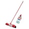 Tonkita 2-In-1 Stick Wiper With Mop Set Red