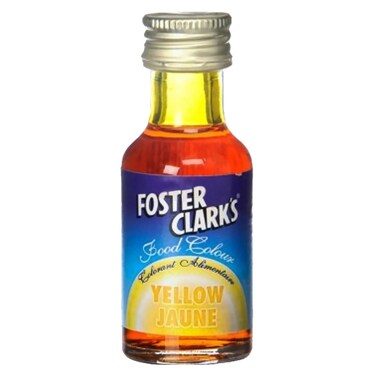 مكسبات اللون من فوستر كلاركس باللون الاصفر - 28 مل