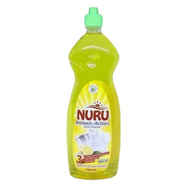 Nuru Lemon Liquid Dish Washing 200ml