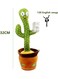 Electric Dancing Cactus Plant Stuffed Toy