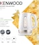 Kenwood Cordless Electric Kettle, 2200W, 1.7L, White/Silver, ZJP01.A0WH (With Auto Shut-Off &amp; Removable Mesh Filter)