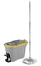 APEX SPIN MOP WITH ROTATING STEEL WRINGER AND PEDAL