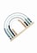 Woody Buddy - Rainbow Abacus - Blue