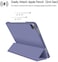 Generic Case For iPad Pro 12.9" 2020 With Pencil Holder, Soft Flexible TPU Back Cover, Auto Sleep/Wake, Multiple Viewing Stand Modes, Midnight Green