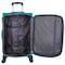 Eminent Expandable Luggage Trolley Bag Soft Suitcase for Unisex Travel Polyester Shell Lightweight with TSA lock Double Spinner Wheels E765SZ Large Checked 28 Inch Green