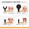 Ares Rechargeable Gun Massager Black