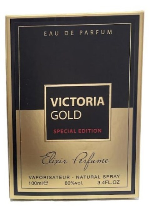 Elixir Perfume Victoria Gold Special Edition Eau De Parfum, 100ml