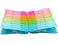 24-Pieces Plastic Clothes Peg Set Multicolor 7cm