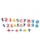 Magnetic Letters Numbers Alphabet ABC Colorful 123 Refrigerator Fridge Magnets for Vocabulary Educational Toy Set Preschool Learning Spelling Counting Game