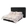 In House Geneva Velvet Bed Frame - Queen - 200x150 cm - Light Pink