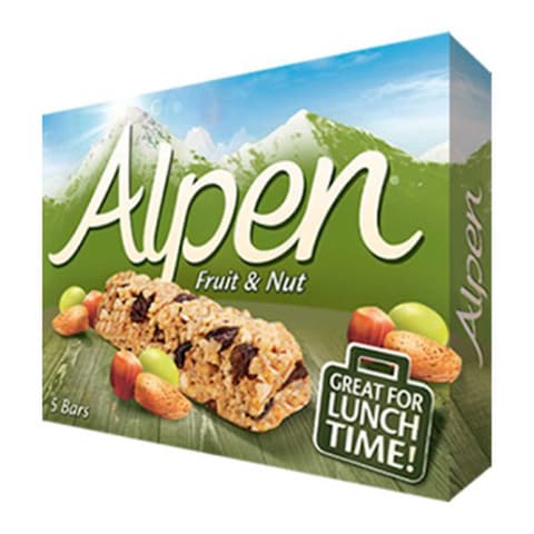 Alpen Fruit And Nut Muesli Bar 140g