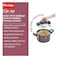 Prestige Svachh Flip-on Hard Anodised Pressure Cooker with Glass Lid 5L