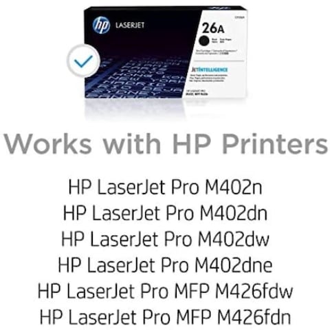 HP 26A Black Original Laserjet Toner Cartridge