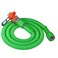 Generic-Garden Expandable Water Hose Flexible Plastic Hoses Pipe Car Wash Flower Watering Home Clean 1.5M Water Pipe with 360&Acirc;&deg; Rotary Joint / 1.5M Water Pipe with Hose Storage Hook(optional)