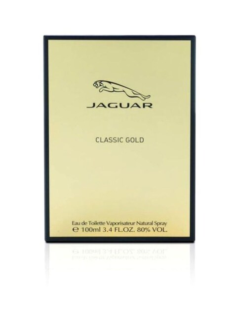 Jaguar Classic Gold Eau De Toilette For Men - 100ml