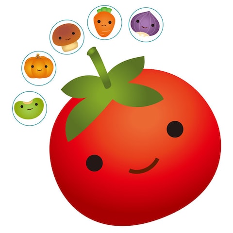 Little Story 6-in-1 Matching Puzzle Educational &amp; Fun Game - Vegetables