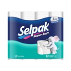 Buy Selpak Toilet Paper Regular 3 Ply 32 Rolls in UAE